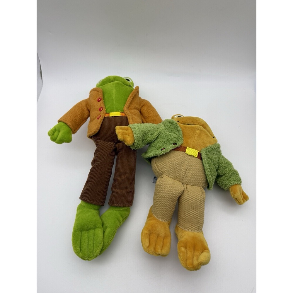 YOTTOY Frog & Toad Plush Set Arnold Lobel Stuffed Animals Book Characters - Picture 3 of 3